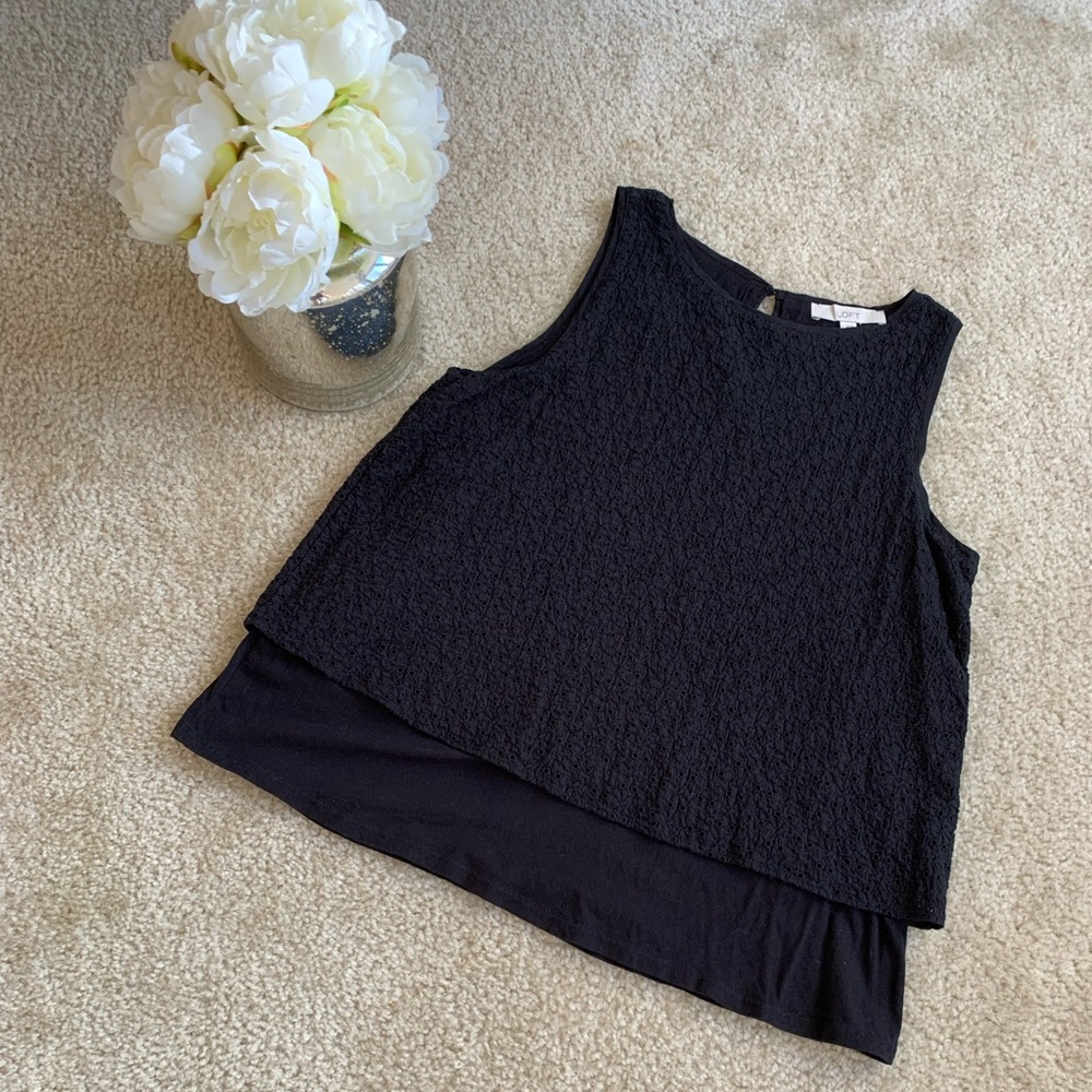 Loft Eyelet Blouse